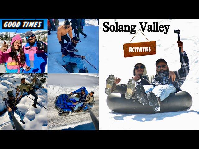 Best activities in Solang valley - Full Details With Costing | Adventure Activities | Solang valley