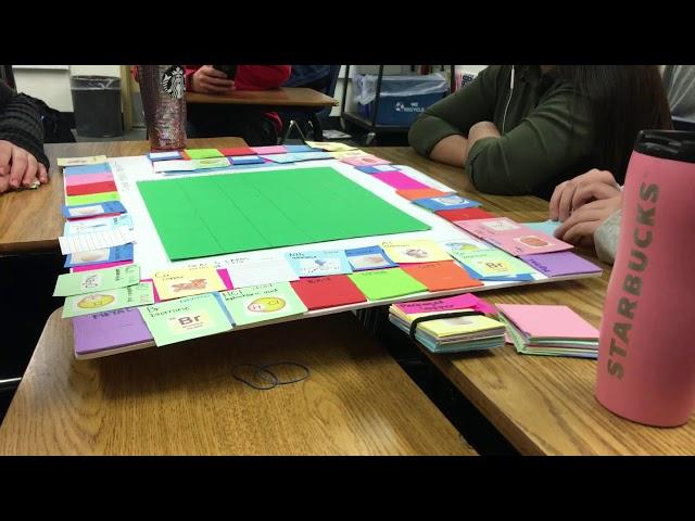 Chemistry Board Game: Lab Cabinet