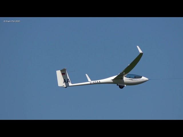 D-KXAA Schleicher ASG-29E Glider Teuge Airport 19 April 2020