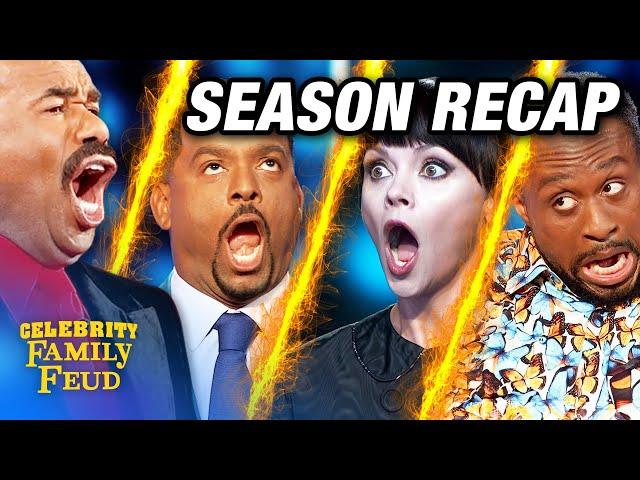 Craziest Celebrity Family Feud moments END Steve Harvey! (2023)