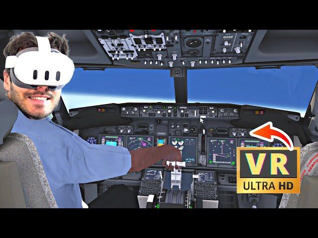 The NEW 737-900ER is a Blast to Fly in VR - Aerofly FS4