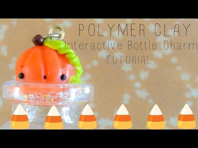 Kawaii Pumpkin Interactive Bottle Charm Tutorial