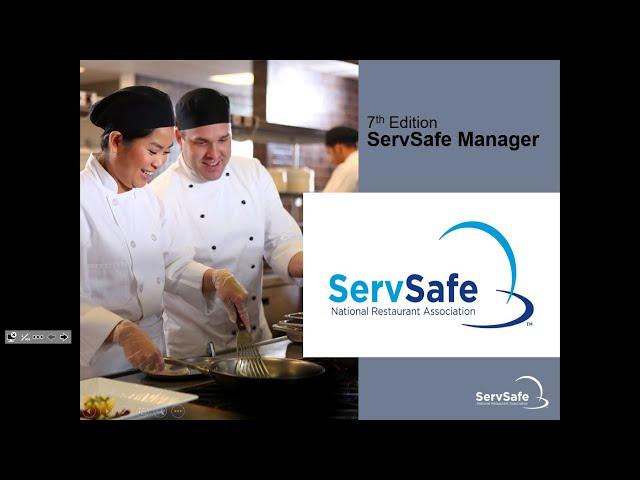 ServSafe Food Protection Manager Certification, Ch. 1 & 2