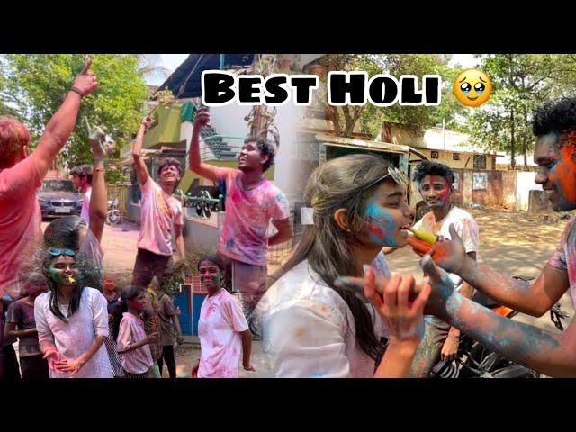 Memorable Holi ever with friends 2k24 ️|#dharwad #holi #hubli #karnataka #kannada #bvb #fyp |