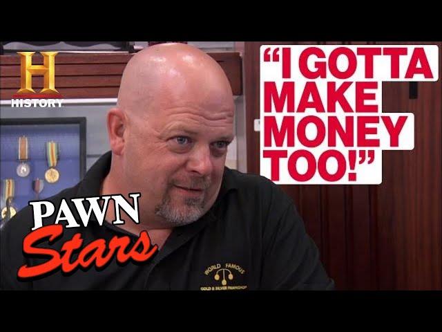 Pawn Stars: "I Gotta Make Money Too!" (8 BRUTAL NEGOTIATIONS) | History