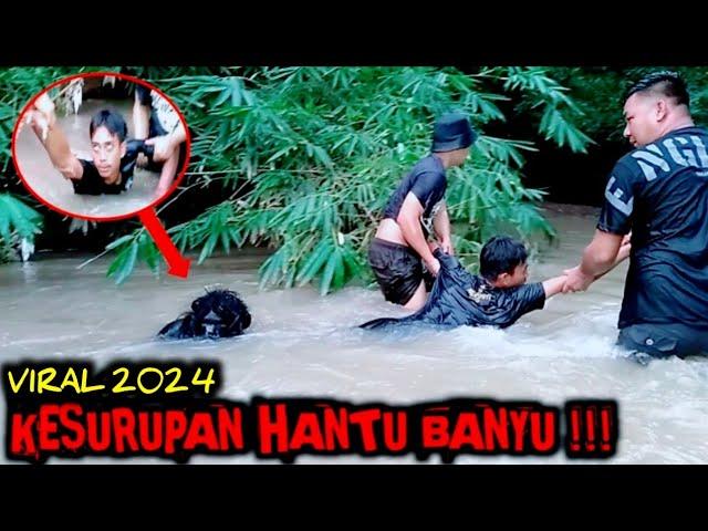  NEKAT TANGKAP HANTU AIR / HANTU BANYU ASLI MERINDING