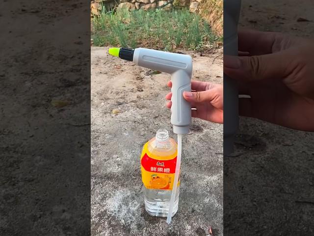 Electrical Bottle Spray #gadgets #garden #gardening #shorts