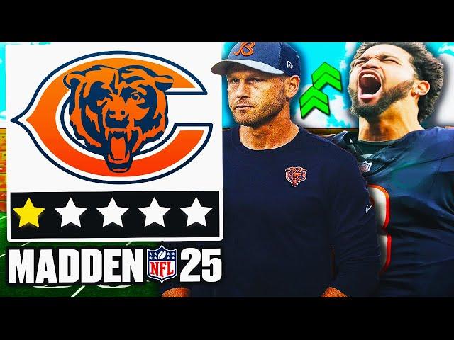 Ben Johnson as HEAD COACH for Chicago Bears REALISTIC REBUILD | Madden 25