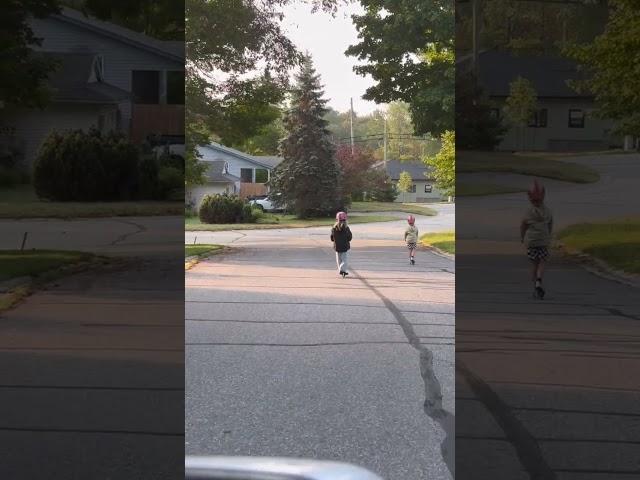 How we start our mornings  #neurodivergent #offtoschoolwego #fulltilt #muskoka #montessori