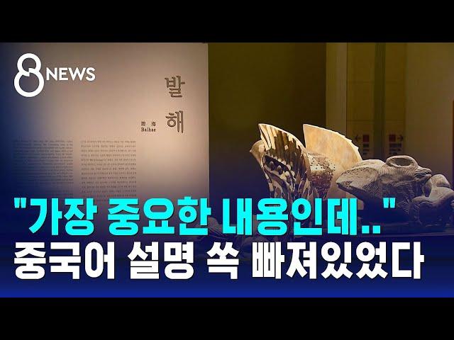 "가장 중요한 내용인데.." 중국어 설명 쏙 빠져있었다 / SBS 8뉴스