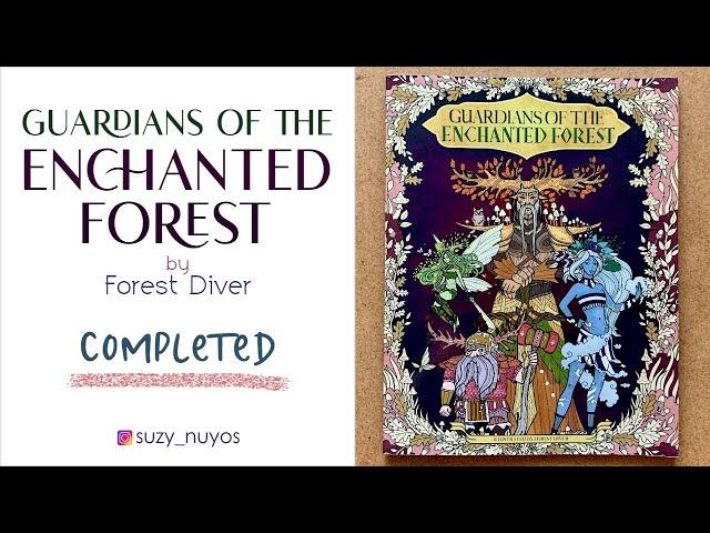 [Completed Coloring Book] Guardians of the Enchanted Forest by Forest Diver