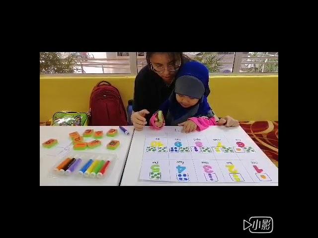 Colour and Stamp the number (VM2)