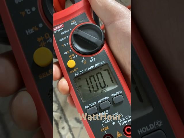 100A discharge current in two parallel wires