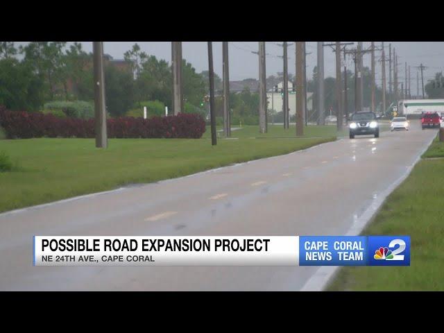 Possible road expansion project in Cape Coral