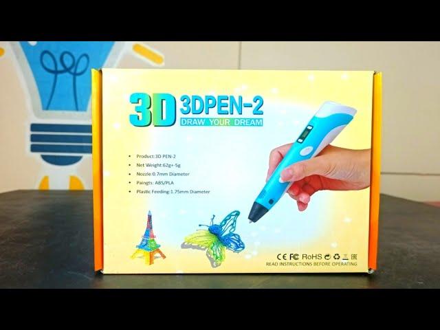 3D Pen Unboxing and Test - Peephole View Toys