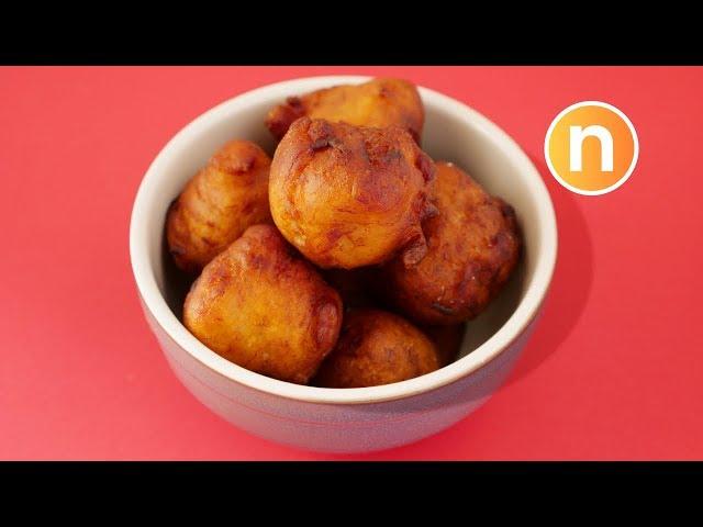 Fried Banana Balls | Cekodok Pisang | Kuih Kodok | Cucur Pisang [Nyonya Cooking]