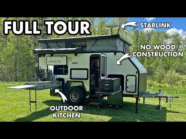 Lightweight Overland Trailer Tour Made in Canada | Arkto G12 Walk Through