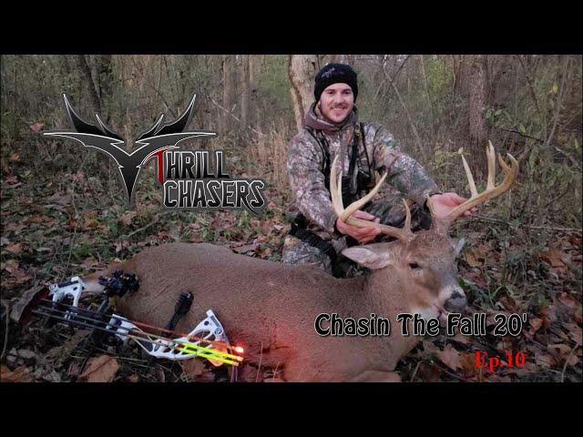 BOWHUNTING OHIO PUBLIC LAND~  Jordan is after a big Ohio Buck. Chasin The Fall 20' Ep.10