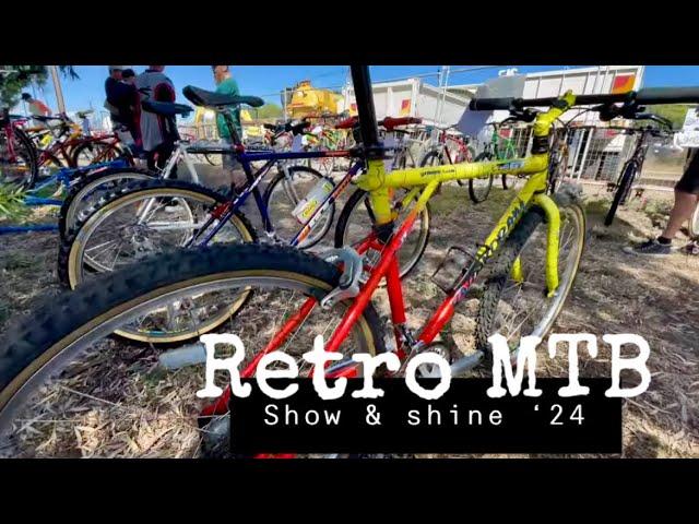 Retro MTB Show and Shine 2024! | Nathan Rennie guest Judge. | Vintage MTB show!