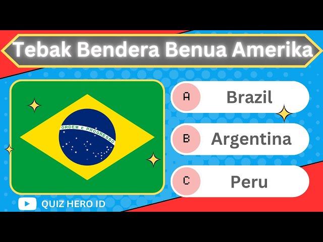 kuis Tebak Bendera Negara Di Benua Amerika Dalam 10 Detik | Edisi 25 Bendera Benua Amerika