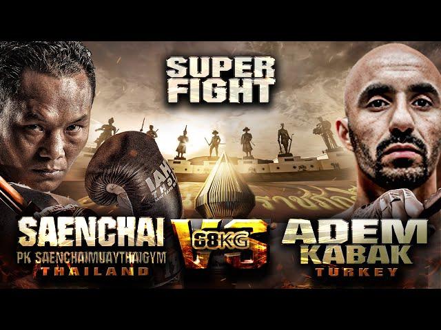 Saenchai P.K.Saenchai Muay Thai Gym VS Adem Kabak | THAI FIGHT Rajabhakti Park