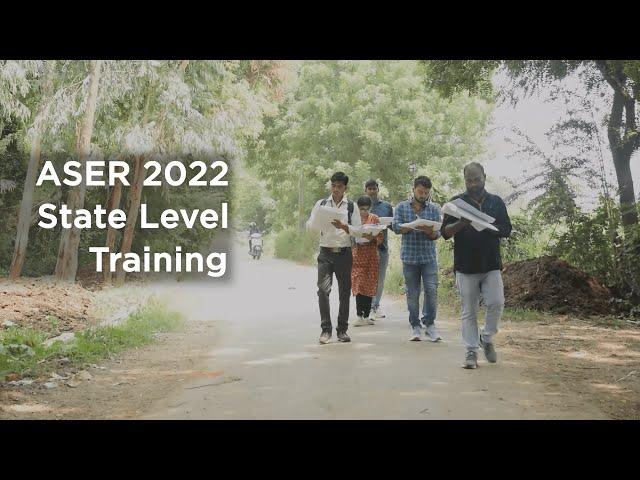 ASER 2022 State Level Trainings