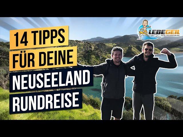 3 Wochen NEUSEELAND Rundreise | 14 Tipps für die geilste Reise deines Lebens!