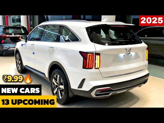 13 UPCOMING NEW CARS LAUNCH IN INDIA 2025 | PRICE, LAUNCH DATE, FEATURES | UPCOMING CARS 2025