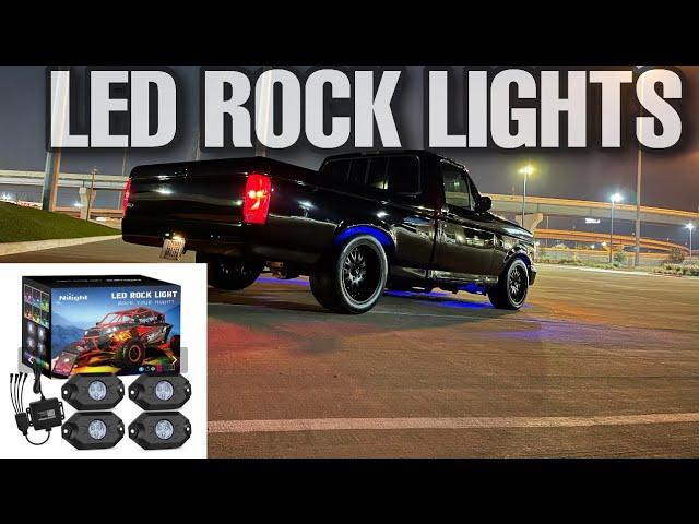 Installing Amazing LED Rock Lights.