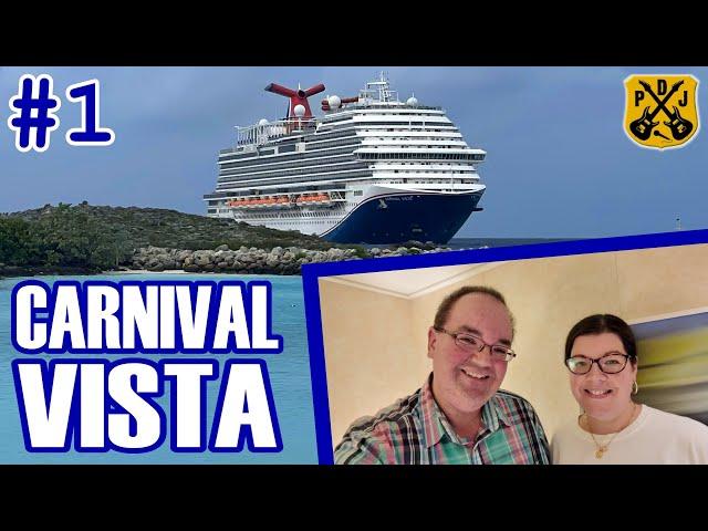 Carnival Vista 2024 Pt.1 - Embarkation, Mongolian Wok, Sailaway Party, Fahrenheit 555 Steakhouse