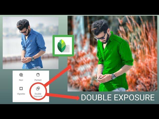 Snapseed Best Photo editing Tricks | Change background using Double exposure | Background changing