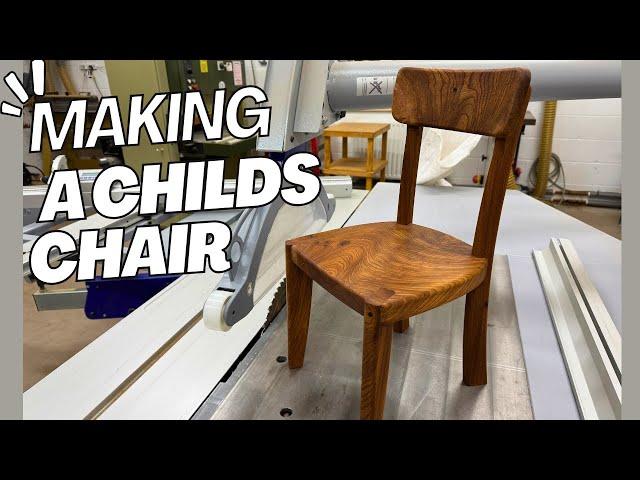 Making A Childs Chair Out Of Scrap Wood!