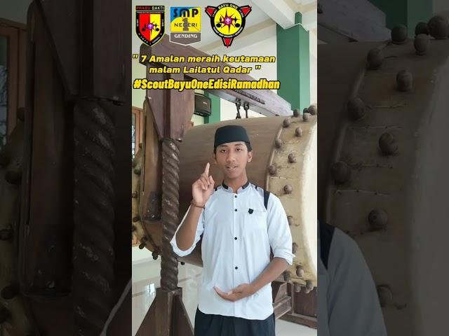 SCOUT BAYU ONE [Spesial Ramadhan]