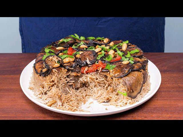 The FLIPPED-OVER rice dish adored by ALL Palestinians