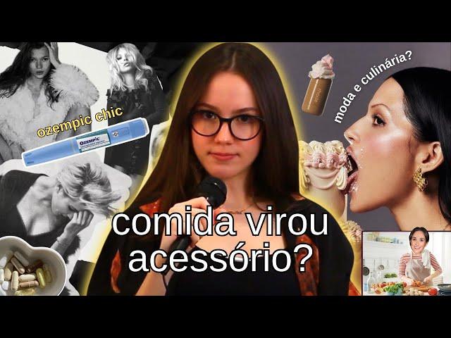 a atual obsessão e repulsa pela comida - moda, wellness, ozempic e o novo luxo