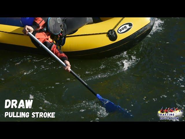 Rafting education ep.6 Sport rafting, paddling techniques.