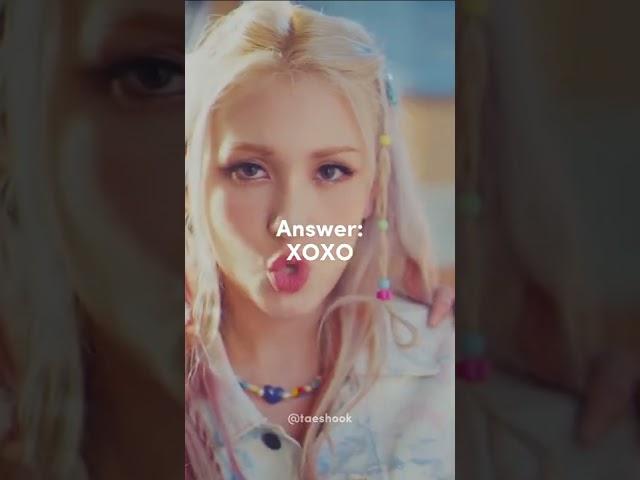 Guess the kpop song by first 0.3 seconds. #fyp #fypシ #bts #blackpink #itzy #kpop #kpopidol