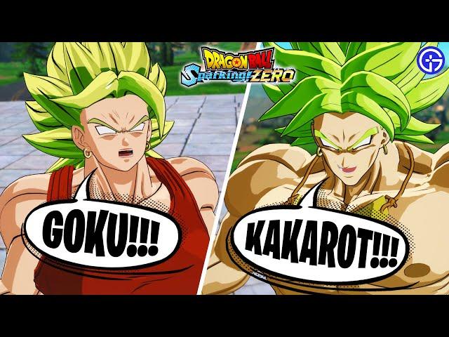 Universe 6 Saiyans Meet Other Saiyans (Special Interaction) - Dragon Ball: Sparking Zero