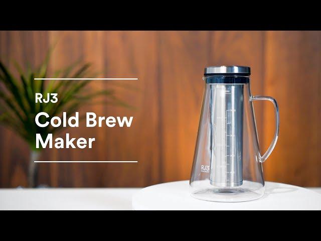 How to Make Cold Brew Coffee with RJ3 Cold Brew Maker - OVALWARE