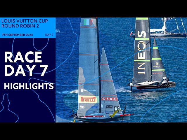 Louis Vuitton Cup Round Robin Day 7 Highlights