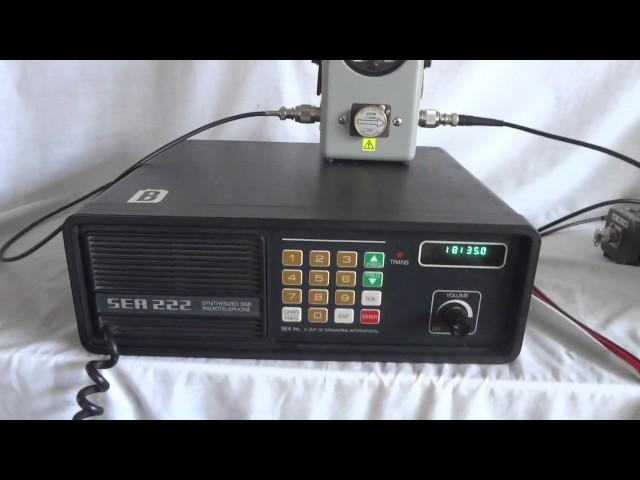 SEA222 HF SSB marine transceiver 150 watts RF