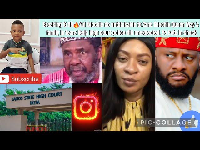 Breaking IG ONYul Edochie do unthinkable to Zane Edochie Queen May & family in tears. Pete in shock