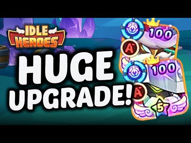 SATISFYING TRANSFORMATION - Ancient IDLE HEROES account gets a HUGE makeover!