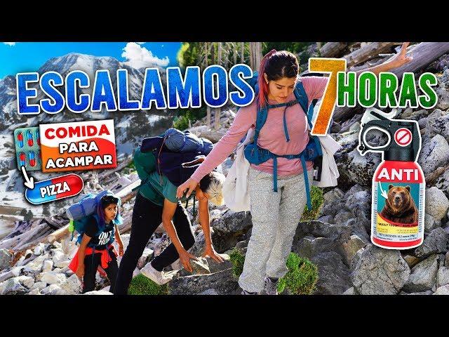 ESCALAMOS LA MONTAÑA MÁS ALTA  PARA INTENTAR ACAMPAR | POLINESIOS VLOGS