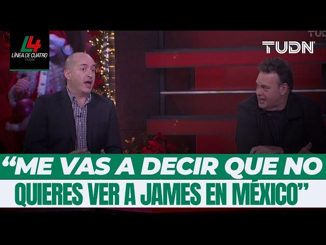 ¡Faitelson y Marco Cancino se enfrentaron por la posible llegada de James al América! | Resumen L4