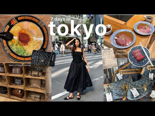 Japan Diaries  Tokyo 7 day itinerary, best restaurants, vintage & shopping