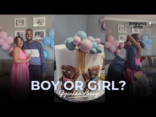 GENDER REVEAL VLOG | IS OUR BABY A BOY OR GIRL? I CRIED!!! | PREGNANCY SERIES | Nigerian in SA