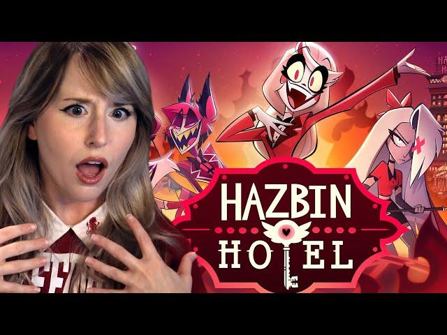 THEATRE NERD REACTS TO HAZBIN HOTEL - EPISODE 1 - OVERTURE