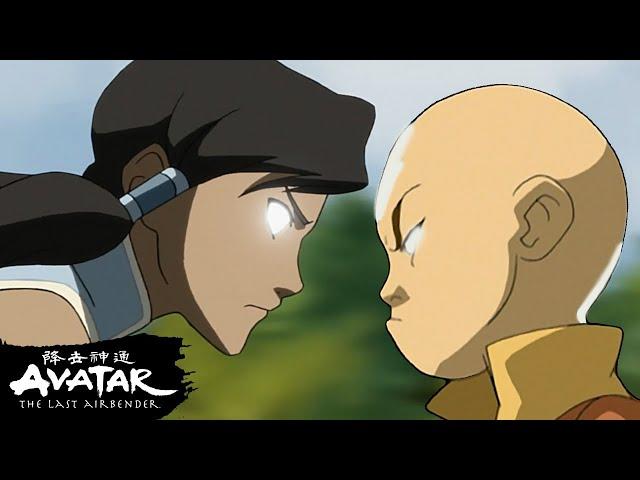 Aang vs Korra  OFFICIAL Skill Comparison | Avatar: The Last Airbender