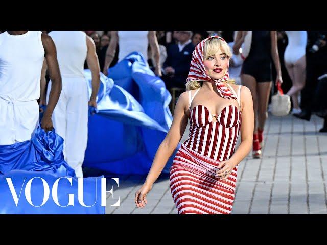 Sabrina Carpenter Makes a Splash at Vogue World: Paris